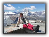 20-Renate vor dem Matterhorn
