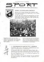  Sportseite der Heimzeitung 1989/90 