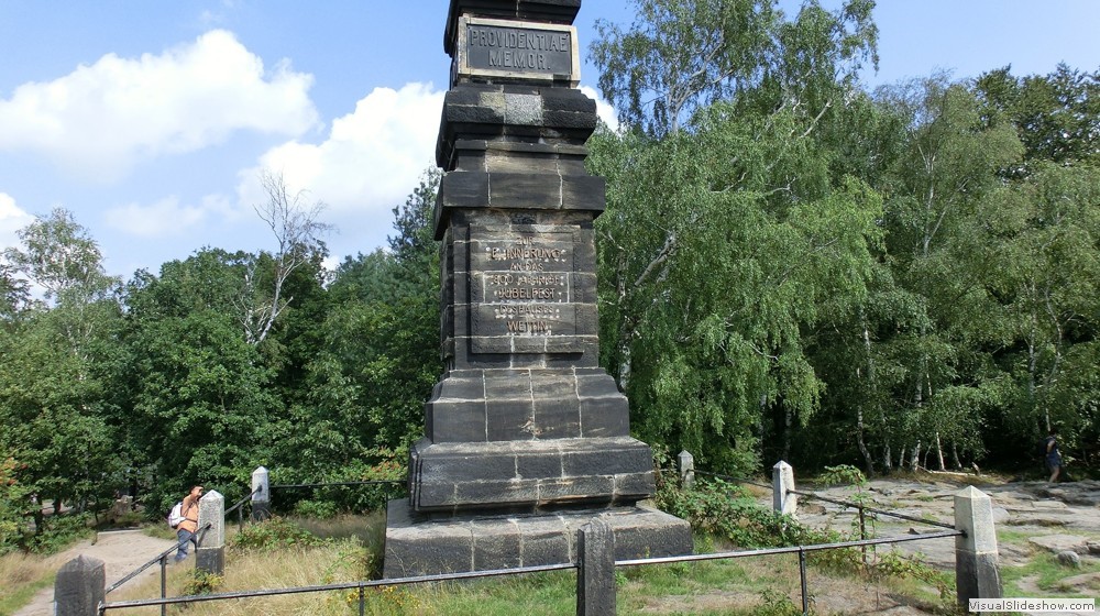 19-Obelisk auf dem Lilienstein